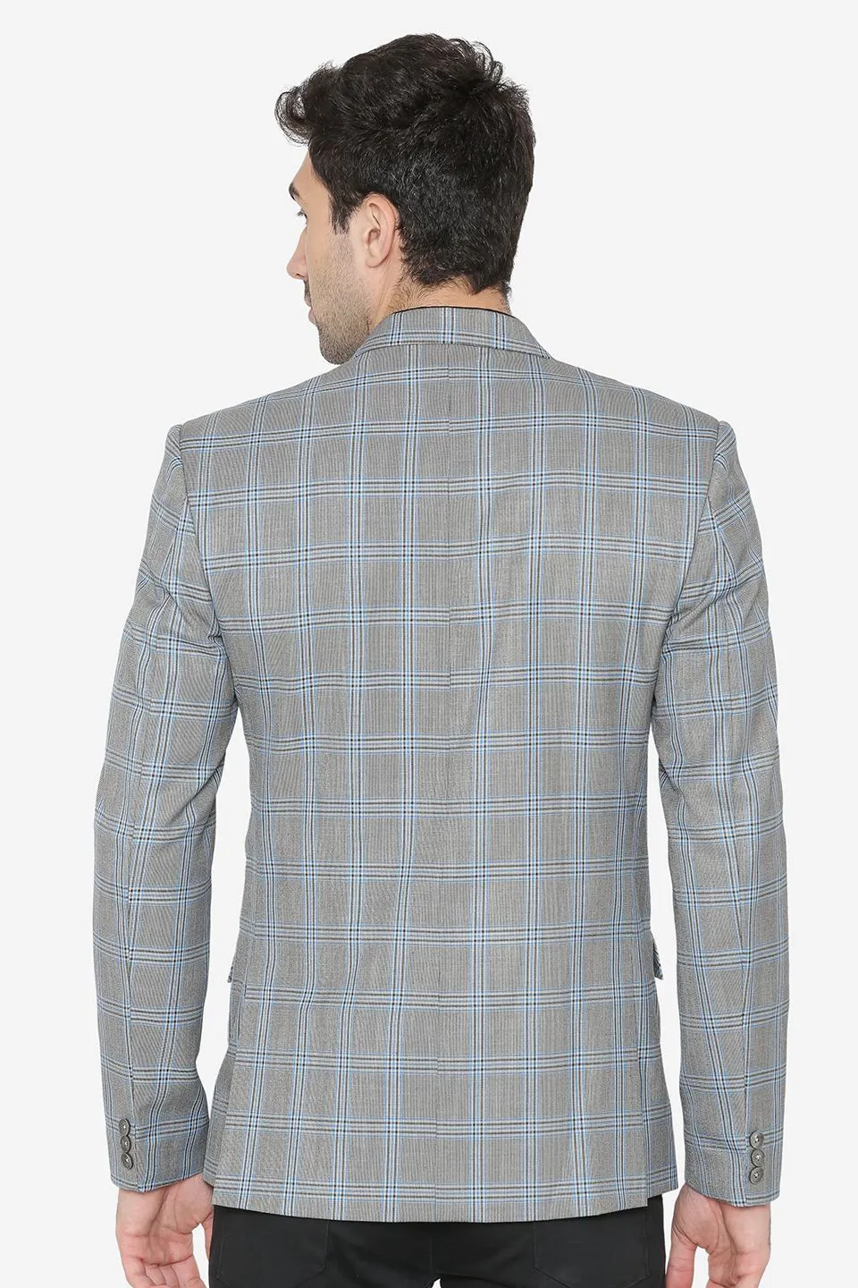 Polyester Cotton Green  Blazer