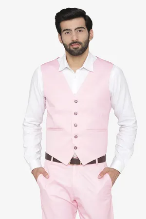 Polyester Cotton Pink Jacket