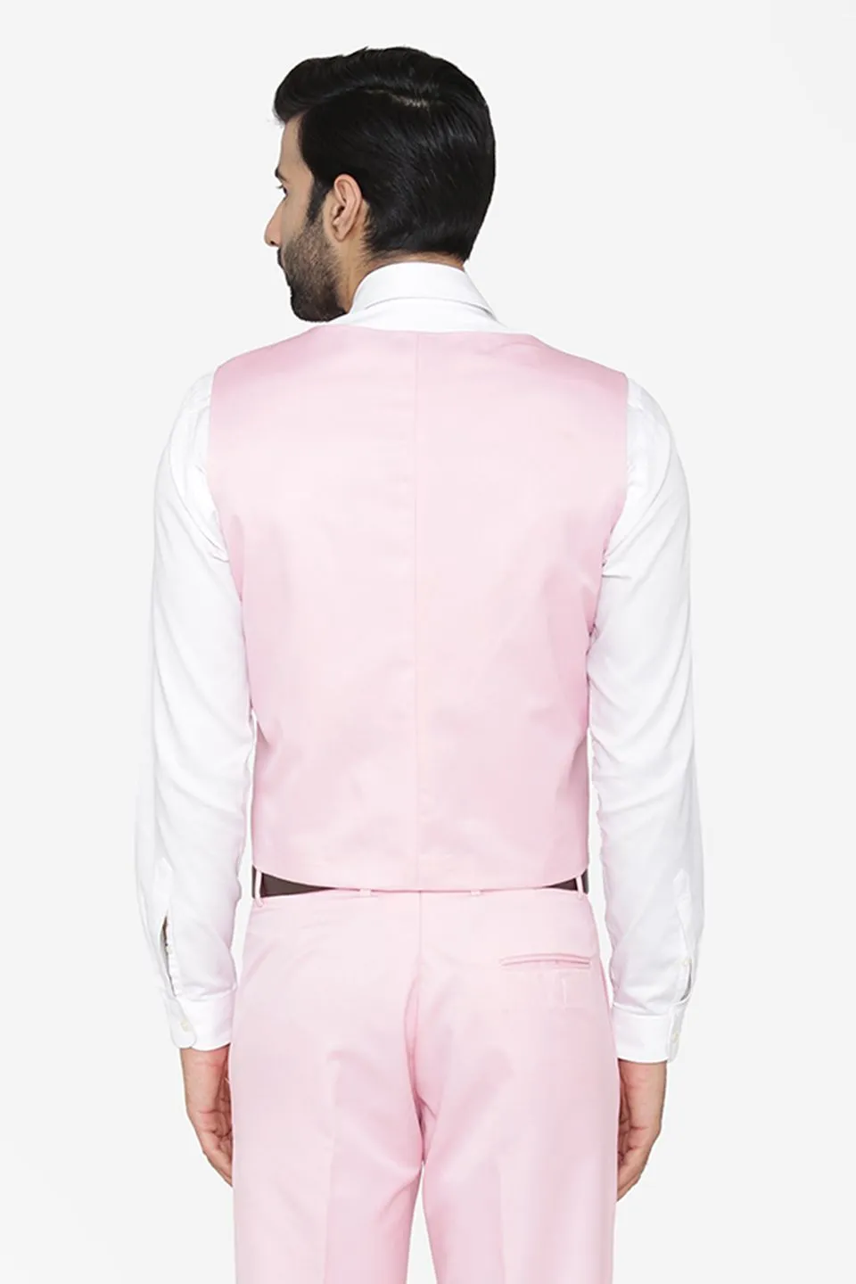 Polyester Cotton Pink Jacket