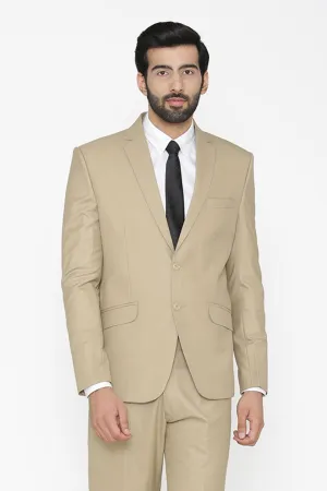 Polyester Cotton White Blazer