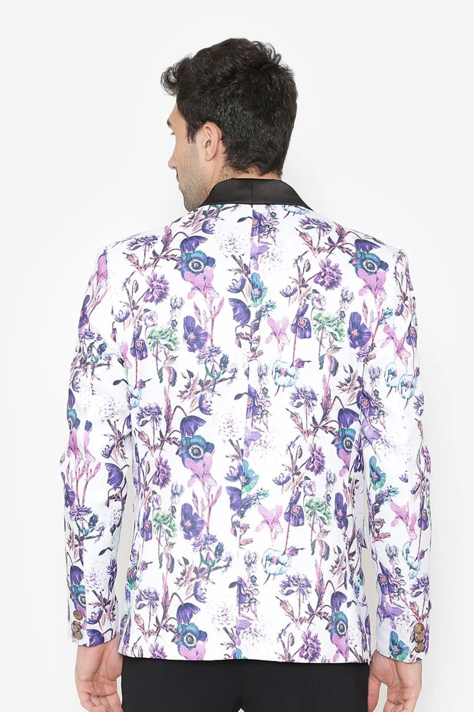 Polyester Fabric White Tuxedo