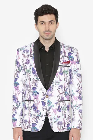 Polyester Fabric White Tuxedo