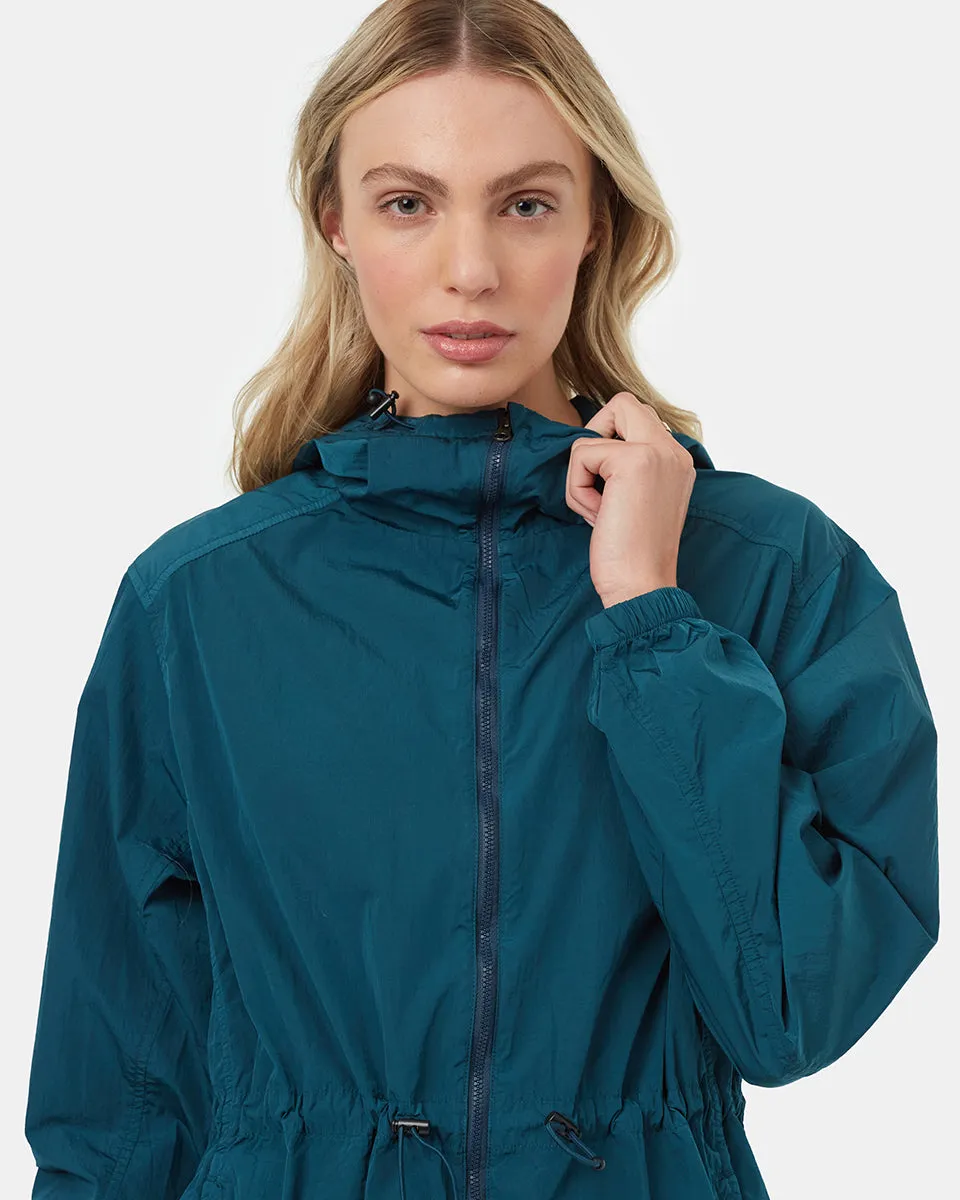 Recycled Nylon Long Jacket