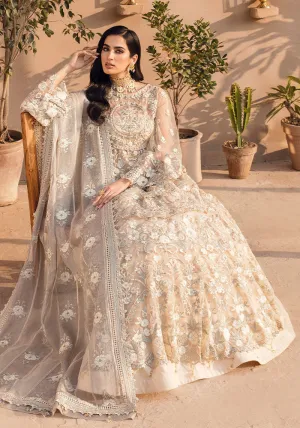 Royal Pearl Embroidered Pishwas Pakistani Wedding Dress