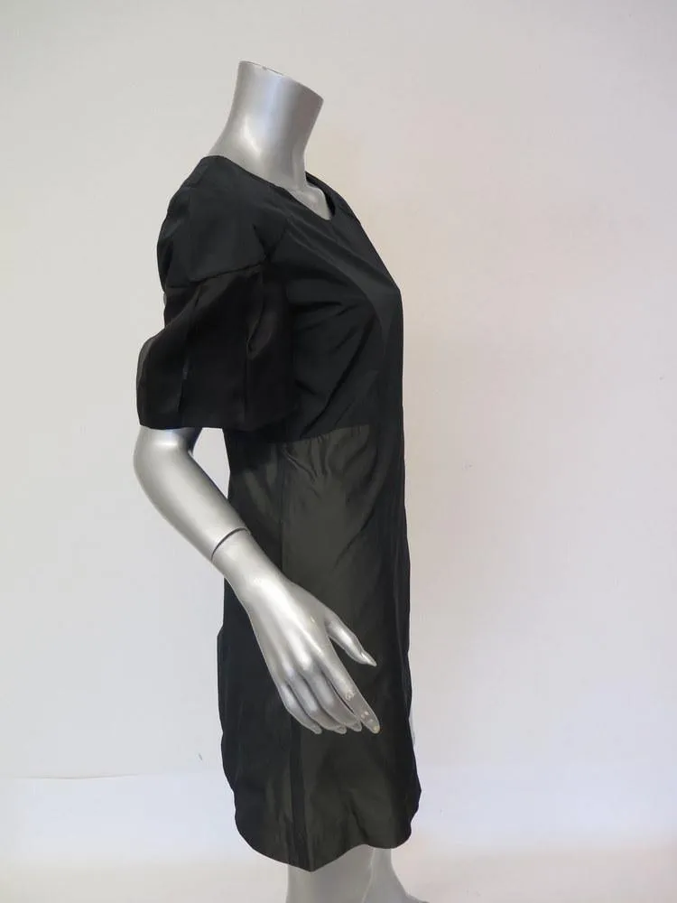 Ru Du Mail Women's Dress: Black Polyester Size 4, New
