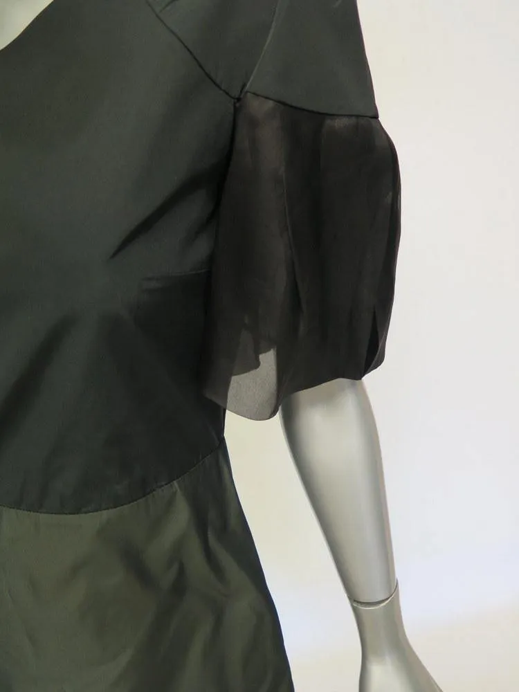 Ru Du Mail Women's Dress: Black Polyester Size 4, New