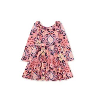 Ruffle Collar Ballet Dress - Hariz Rug