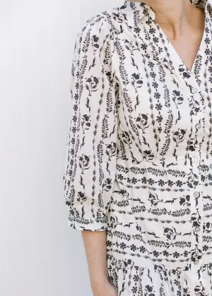 Simple Modern Floral Dress
