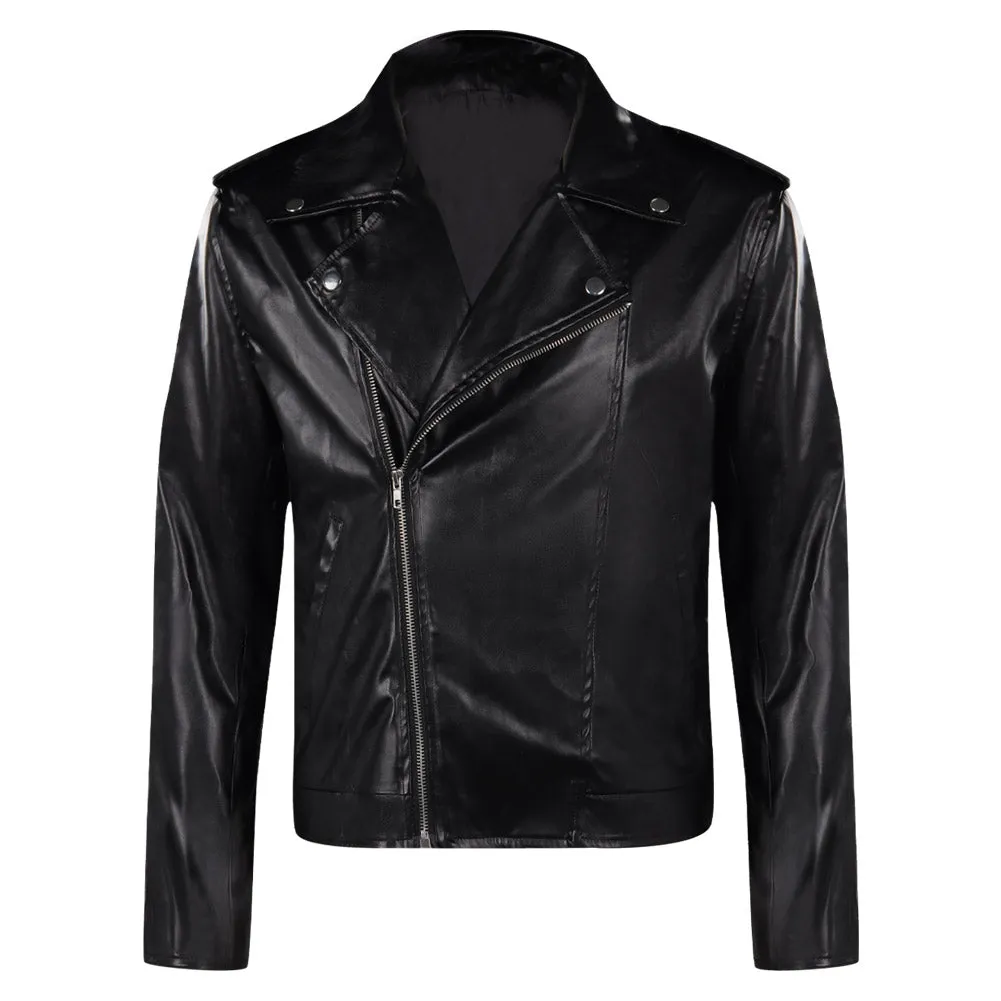T-birds Cosplay Costume Jacket Coat  Outfits Halloween Carnival Party Disguise Suit Danny Grease