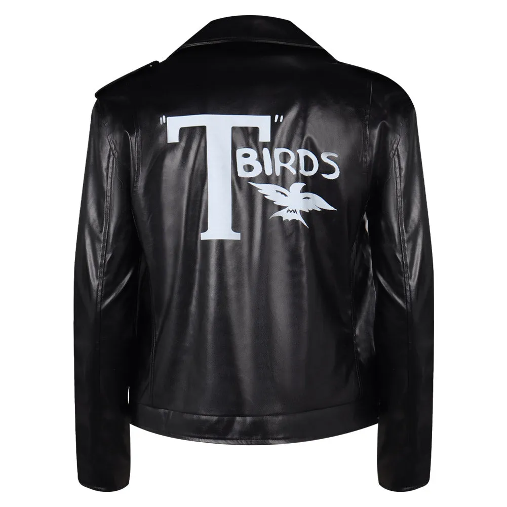 T-birds Cosplay Costume Jacket Coat  Outfits Halloween Carnival Party Disguise Suit Danny Grease