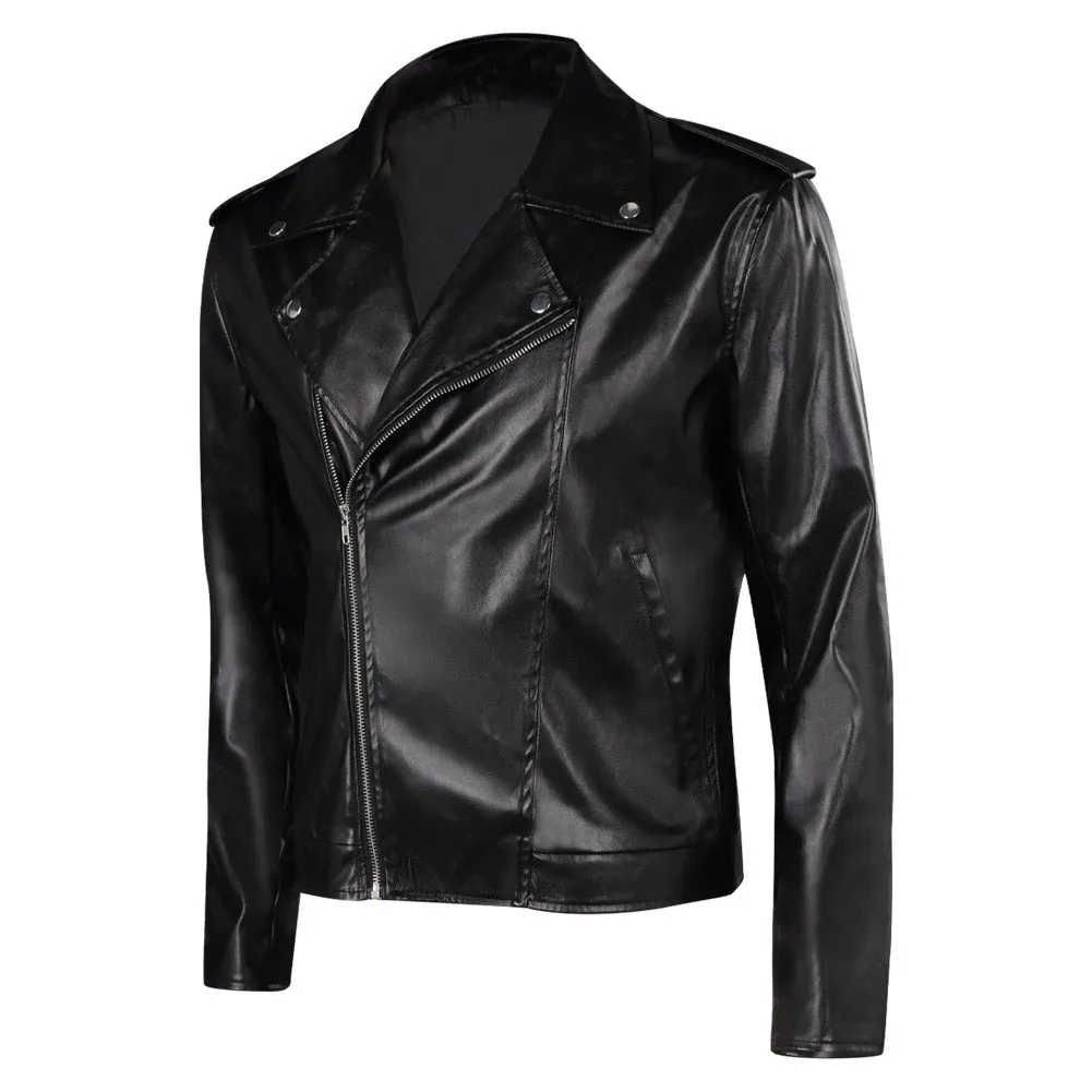 T-birds Cosplay Costume Jacket Coat  Outfits Halloween Carnival Party Disguise Suit Danny Grease