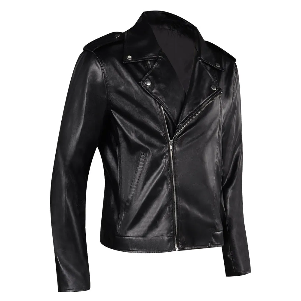 T-birds Cosplay Costume Jacket Coat  Outfits Halloween Carnival Party Disguise Suit Danny Grease
