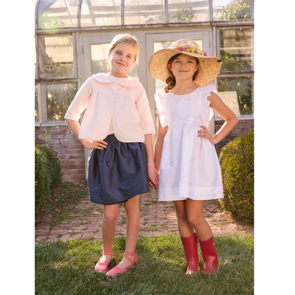 Taffeta Ruby Dress -- White