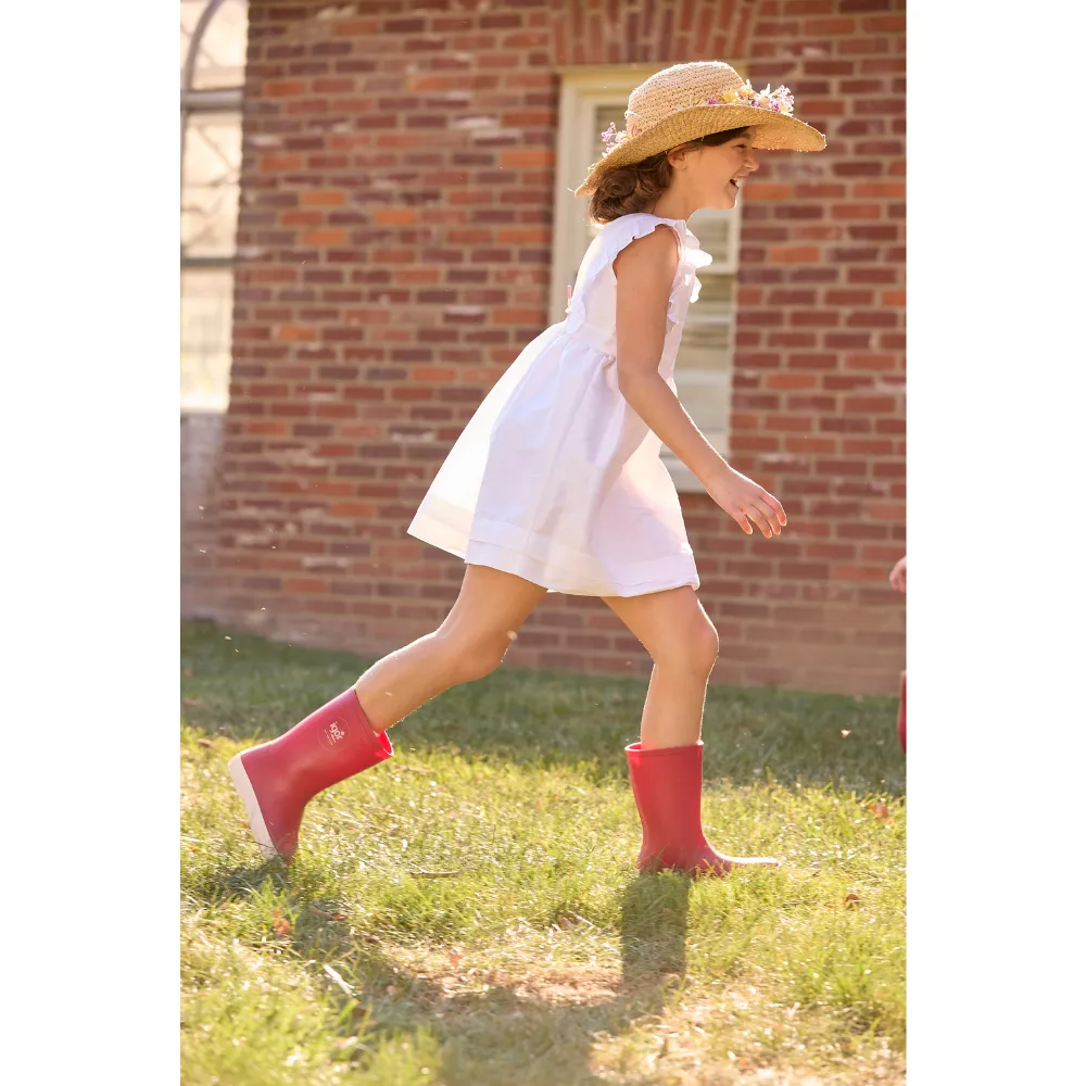 Taffeta Ruby Dress -- White
