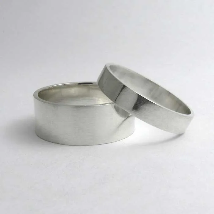 Traditional Flat Wedding Band