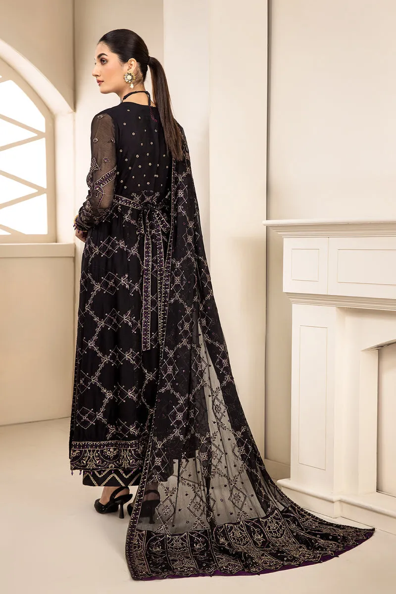 Traditional Pakistani Embroidered Long Kameez Party Dress