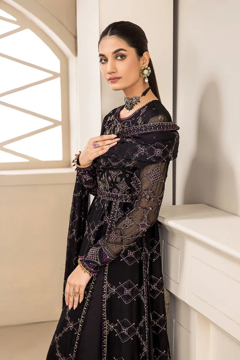 Traditional Pakistani Embroidered Long Kameez Party Dress