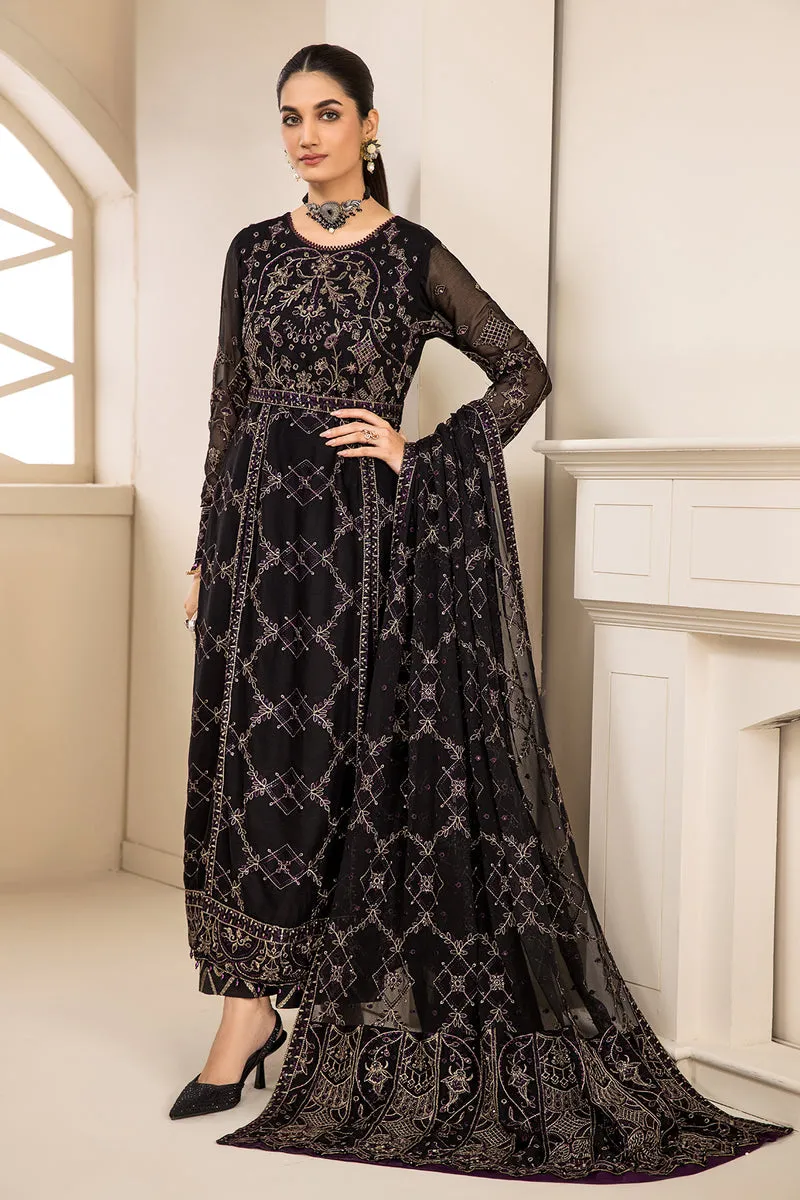 Traditional Pakistani Embroidered Long Kameez Party Dress