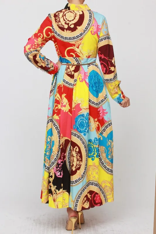 Valdin Print Dress