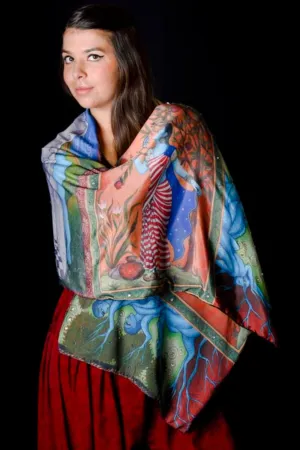 Vashti Shawl - Polyester or Velvet Backing