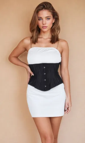 Waist Trainer Taffeta Waspie Corset