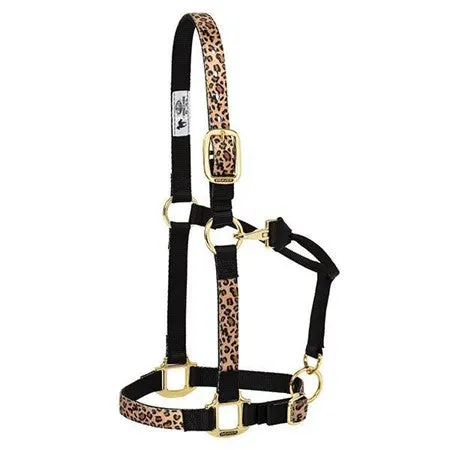 Weaver Small Adjustable Patterned Nylon Horse Halter (Multiple Pattern Options)