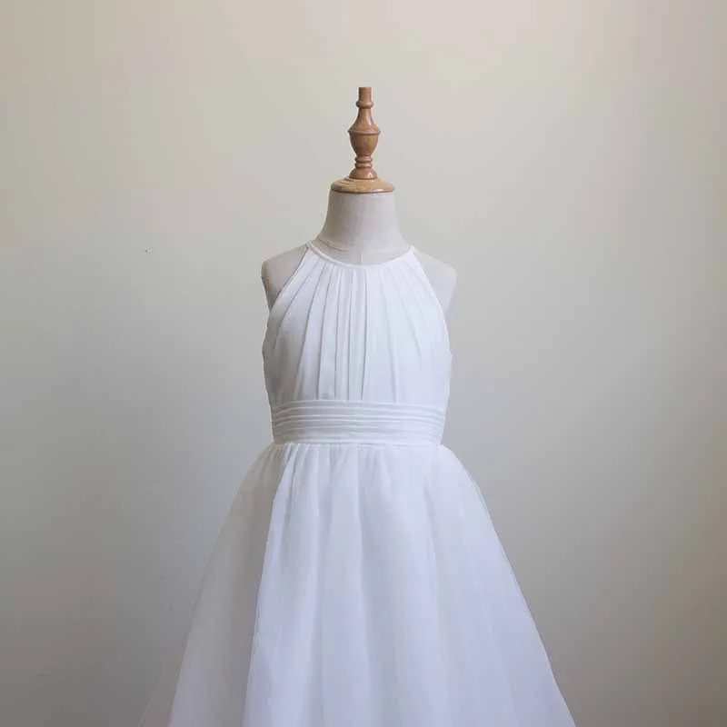 Wedding Flower Girl Dresses Kids Evening Dressowns