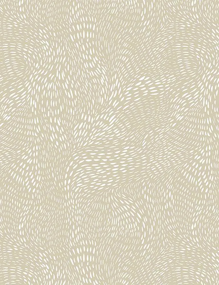 Wheat Dash Flow Basic - Dear Stella - Quilting Cotton - 1/2 metre