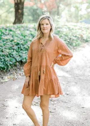 X Ginger Smoke Dress