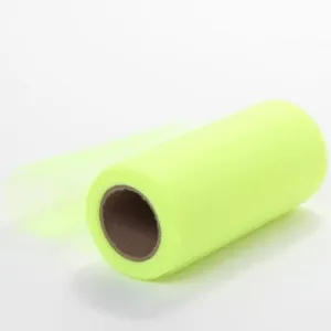 Yellow Neon Tulle Fabric