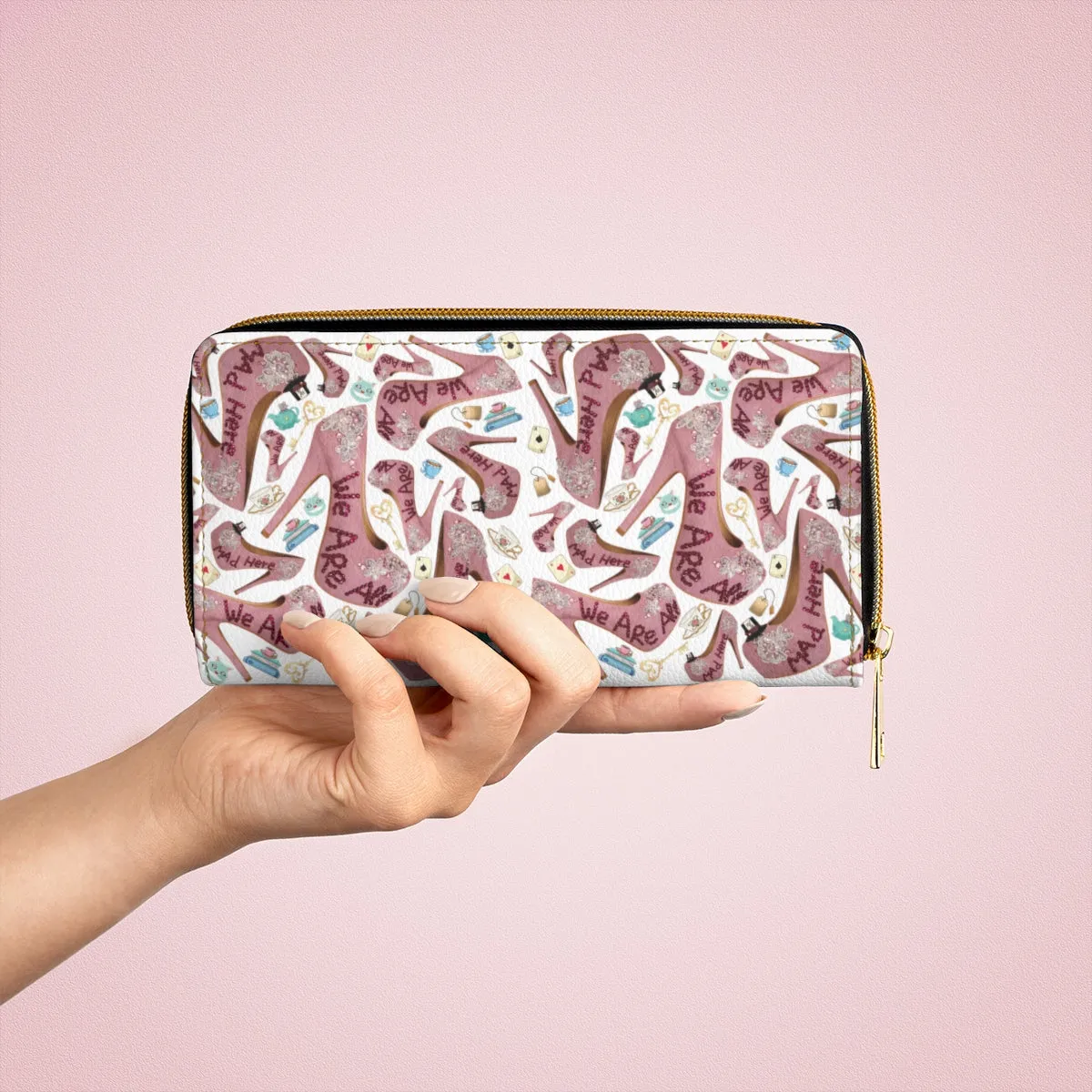 Zipper Wallet 'Tea Party'